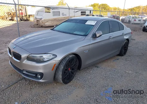 2015 BMW 528I from USA, damaged, VIN WBA5A5C53FD524393